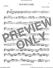 Cover icon of Old Joe Clark sheet music for Marimba Solo, intermediate skill level