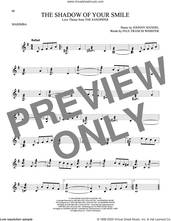 Cover icon of The Shadow Of Your Smile sheet music for Marimba Solo by Paul Francis Webster, Johnny Mandel and Johnny Mandel and Paul Francis Webster, intermediate skill level