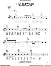 Cover icon of Fish And Whistle sheet music for ukulele by John Prine and John E. Prine, intermediate skill level