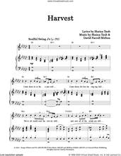 Cover icon of Harvest sheet music for voice and piano by Shaina Taub Trio & Friends, David Farrell Melton and Shaina Taub, intermediate skill level