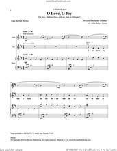 Cover icon of O Love, O Joy sheet music for voice and piano by Allan Robert Petker, intermediate skill level