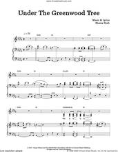 Cover icon of Under The Greenwood Tree (from As You Like It) sheet music for voice and piano by Shaina Taub, intermediate skill level