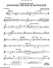 Cover icon of Symphonic Suite from Star Wars: The Rise of Skywalker (arr. Bocook) sheet music for concert band (Bb trumpet 1) by John Williams and Jay Bocook, intermediate skill level