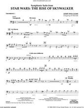 Cover icon of Symphonic Suite from Star Wars: The Rise of Skywalker (arr. Bocook) sheet music for concert band (trombone 1) by John Williams and Jay Bocook, intermediate skill level