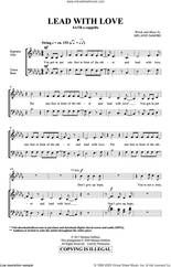 Cover icon of Lead With Love sheet music for choir (SATB: soprano, alto, tenor, bass) by Melanie DeMore, intermediate skill level