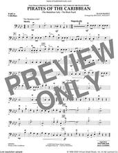 Cover icon of Pirates of the Caribbean (from The Curse of the Black Pearl) sheet music for concert band (cello/bass) by Klaus Badelt and Michael Sweeney, intermediate skill level
