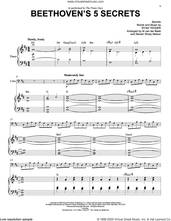 Cover icon of Beethoven's 5 Secrets sheet music for cello and piano by The Piano Guys, Al van der Beek, Steven Sharp Nelson, Ludwig van Beethoven and Ryan Tedder, classical score, intermediate skill level