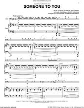 Cover icon of Someone To You sheet music for cello and piano by The Piano Guys, Al van der Beek, Steven Sharp Nelson, Grant Michaels, Michael Nelson and Sam Hollander, intermediate skill level