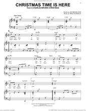 Cover icon of Christmas Time Is Here [Jazz Version] (arr. Brent Edstrom) sheet music for voice and piano (High Voice) by Vince Guaraldi, Brent Edstrom and Lee Mendelson, intermediate skill level