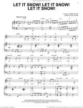 Cover icon of Let It Snow! Let It Snow! Let It Snow! [Jazz Version] (arr. Brent Edstrom) sheet music for voice and piano (High Voice) by Sammy Cahn, Brent Edstrom and Jule Styne, intermediate skill level