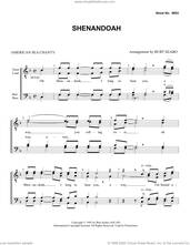 Cover icon of Shenandoah (arr. Burt Szabo) sheet music for choir (TTBB: tenor, bass) by American Sea Chanty and Burt Szabo, intermediate skill level