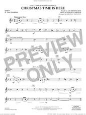 Cover icon of Christmas Time Is Here (arr. Michael Sweeney) sheet music for concert band (pt.3 - Bb tenor saxophone) by Vince Guaraldi, Michael Sweeney and Lee Mendelson, intermediate skill level