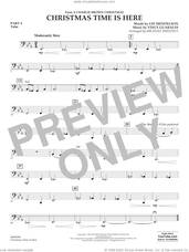 Cover icon of Christmas Time Is Here (arr. Michael Sweeney) sheet music for concert band (pt.4 - tuba) by Vince Guaraldi, Michael Sweeney and Lee Mendelson, intermediate skill level