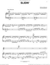 Cover icon of Slidin' sheet music for voice, piano or guitar by Paul McCartney, intermediate skill level