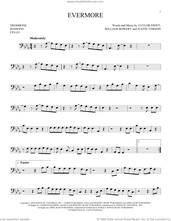 Cover icon of evermore (feat. Bon Iver) sheet music for Solo Instrument (bass clef) by Taylor Swift, Justin Vernon and William Bowery, intermediate skill level