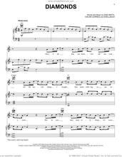 Cover icon of Diamonds sheet music for voice, piano or guitar by Sam Smith, Oscar Gorres and Shellback, intermediate skill level