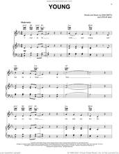 Cover icon of Young sheet music for voice, piano or guitar by Sam Smith and Steve Mac, intermediate skill level