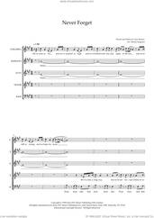 Cover icon of Never Forget (arr. Wendy Sergeant) sheet music for choir (SSATB) by Take That, Wendy Sergeant and Gary Barlow, intermediate skill level