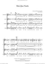 Cover icon of Mas Que Nada (arr. Sam Burns) sheet music for choir (SSAATTB) by Sergio Mendes, Sam Burns and Jorge Ben, intermediate skill level