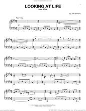 Cover icon of Looking At Life (from Soul) sheet music for piano solo by Jon Batiste, intermediate skill level