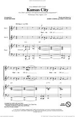Cover icon of Kansas City (from Smokey Joe's Cafe) (arr. Mark Brymer) sheet music for choir (2-Part) by Mike Stoller, Mark Brymer, James Brown, Little Richard, Little Willie Littlefield, The Beatles, Wilbert Harrison, Jerry Leiber and Jerry Leiber and Mike Stoller, intermediate duet