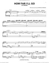 Cover icon of How Far I'll Go (from Moana) [Classical version] sheet music for piano solo by Lin-Manuel Miranda, classical score, intermediate skill level