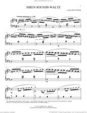 Cover icon of Siren Sounds Waltz (I-VI) sheet music for piano solo by Alma Deutscher, classical score, intermediate skill level