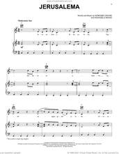 Cover icon of Jerusalema (feat. Nomcebo Zikode) sheet music for voice, piano or guitar by Master KG, Kgaogelo Moagi and Nomcebo Zikode, intermediate skill level