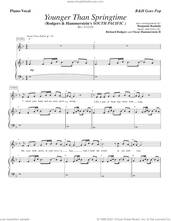 Cover icon of Younger Than Springtime [R&H Goes Pop! version] (from South Pacific) sheet music for voice and piano by Rodgers & Hammerstein, Benjamin Rauhala, Oscar II Hammerstein and Richard Rodgers, intermediate skill level