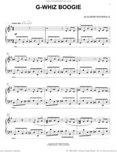 Cover icon of G-Whiz Boogie [Boogie-woogie version] sheet music for piano solo by Eugenie Rocherolle, intermediate skill level