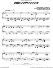 Cover icon of Cow-Cow Boogie [Boogie-woogie version] (arr. Eugenie Rocherolle) sheet music for piano solo by Freddie Slack & His Orchestra, Eugenie Rocherolle, Benny Carter, Don Raye and Gene DePaul, intermediate skill level