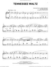 Cover icon of Tennessee Waltz [Classical version] (arr. Phillip Keveren) sheet music for piano solo by Patti Page, Phillip Keveren, Pee Wee King and Redd Stewart, intermediate skill level