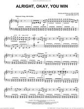 Cover icon of Alright, Okay, You Win [Jazz version] (arr. Brent Edstrom) sheet music for piano solo by Peggy Lee, Brent Edstrom, Mayme Watts and Sid Wyche, intermediate skill level