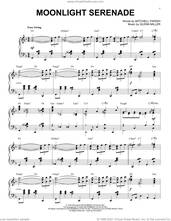 Cover icon of Moonlight Serenade [Jazz version] (arr. Brent Edstrom) sheet music for piano solo by Mitchell Parish, Brent Edstrom and Glenn Miller, intermediate skill level