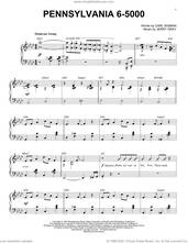 Cover icon of Pennsylvania 6-5000 [Jazz version] (arr. Brent Edstrom) sheet music for piano solo by Carl Sigman, Brent Edstrom and Jerry Gray, intermediate skill level