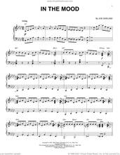 Cover icon of In The Mood [Jazz version] (arr. Brent Edstrom) sheet music for piano solo by Glenn Miller & His Orchestra, Brent Edstrom and Joe Garland, intermediate skill level
