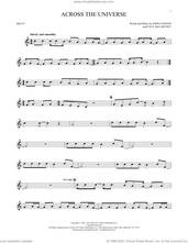 Cover icon of Across The Universe sheet music for Hand Bells Solo (bell solo) by The Beatles, John Lennon and Paul McCartney, intermediate Hand Bells Solo (bell)