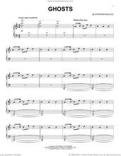 Cover icon of Ghosts sheet music for piano solo by Stephan Moccio, intermediate skill level
