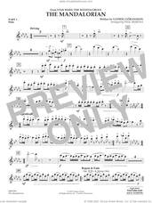 Cover icon of The Mandalorian (from Star Wars: The Mandalorian) (arr Paul Murtha) sheet music for concert band (pt.1 - flute) by Ludwig Göransson and Paul Murtha, intermediate skill level