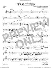 Cover icon of The Mandalorian (from Star Wars: The Mandalorian) (arr Paul Murtha) sheet music for concert band (pt.1 - oboe) by Ludwig Göransson and Paul Murtha, intermediate skill level