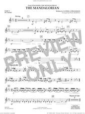 Cover icon of The Mandalorian (from Star Wars: The Mandalorian) (arr Paul Murtha) sheet music for concert band (pt.3 - Bb clarinet) by Ludwig Göransson and Paul Murtha, intermediate skill level