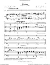 Cover icon of Rhapsody In Blue (Themes) sheet music for cello and piano by George Gershwin and Brendan Fox, classical score, intermediate skill level