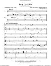 Cover icon of Love Walked In (from The Goldwyn Follies) sheet music for flute and piano by George Gershwin & Ira Gershwin, Celeste Avery, George Gershwin and Ira Gershwin, intermediate skill level
