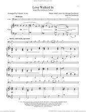 Cover icon of Love Walked In (from The Goldwyn Follies) sheet music for cello and piano by George Gershwin & Ira Gershwin, Celeste Avery, George Gershwin and Ira Gershwin, intermediate skill level