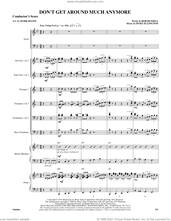 Cover icon of Don't Get Around Much Anymore (arr. Mark Hayes) (COMPLETE) sheet music for orchestra/band by Duke Ellington, Bob Russell and Mark Hayes, intermediate skill level