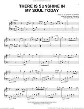 Cover icon of There Is Sunshine In My Soul Today sheet music for piano solo by Paul Cardall, Eliza E. Hewitt and John R. Sweney, intermediate skill level