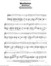 Cover icon of Meditation (Meditacao) sheet music for guitar solo by Norman Gimbel, Charles Duncan, Antonio Carlos Jobim and Newton Mendonca, intermediate skill level
