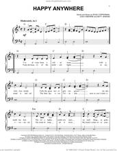 Cover icon of Happy Anywhere (feat. Gwen Stefani) sheet music for piano solo by Blake Shelton, Josh Osborne, Matt Jenkins and Ross Copperman, easy skill level