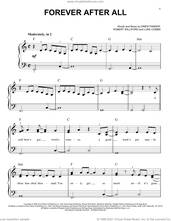 Cover icon of Forever After All sheet music for piano solo by Luke Combs, Drew Parker and Robert Williford, easy skill level