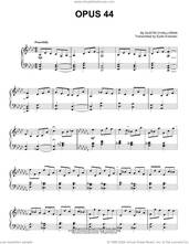 Cover icon of Opus 44 sheet music for piano solo by Dustin O'Halloran, classical score, intermediate skill level